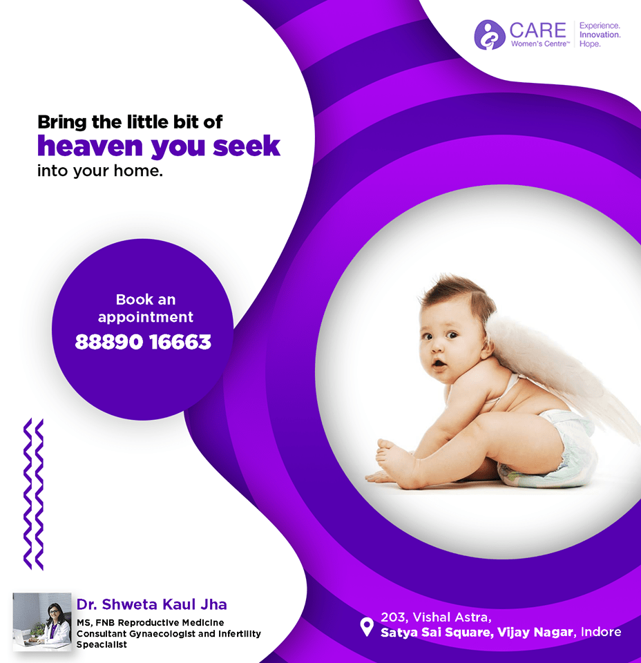 
Are you are search for the Best centre for IVF in indore? Care Womens Centre is one of the Best fertility hospital and IVF center in indore. Dr Shweta Kaul Jha is one of the Best IVF Specialist,  at Care Womens Centre Indore. Having specialization in the fertility areas like IVF, ICSI, IUI, she is provides excellent care and treatment for childless couples.   Book an appointment  https://www.carewomenscentre.com  and call us 8889016663.
